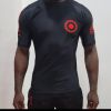 Rashguard Red & Black Short Sleeve Photo 1