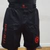 Red and Black NO Gi Shorts  Photo 0